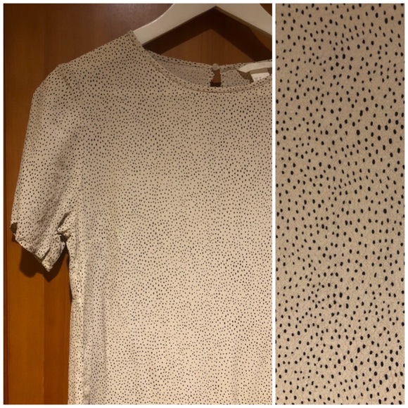 H&M | Cream polkadot blouse - Picture 3 of 7
